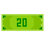 Billet de 20 $