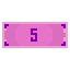 Billet de 5 $