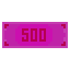 Billet de 500 $