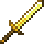 Épée d'estoc en or