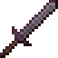 Épée d'estoc en netherite