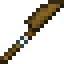 Lance de fortune en bois